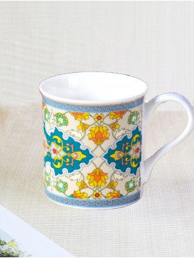 Royal Filigree Porcelain Mug With Gift Box